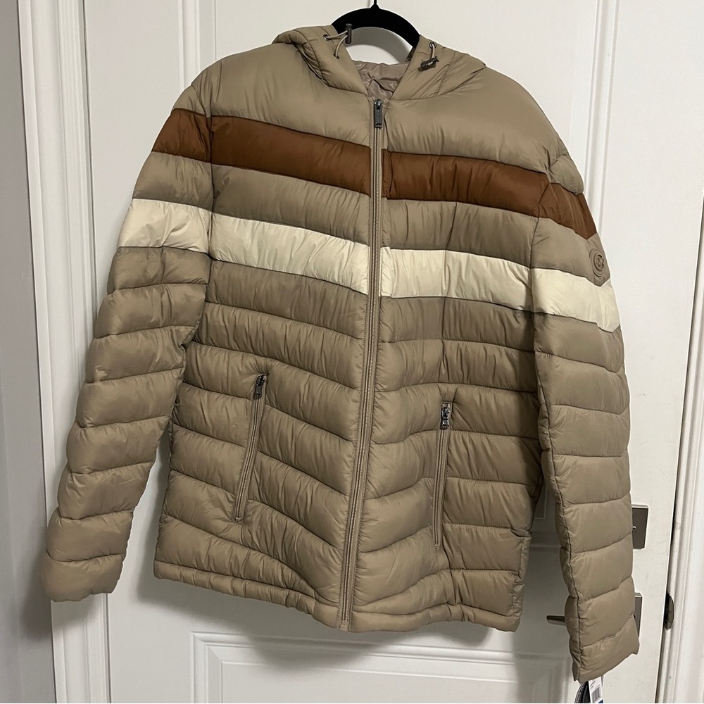 NWT - Michael Kors Men’s Quilted Puffer Jacket - Size XL